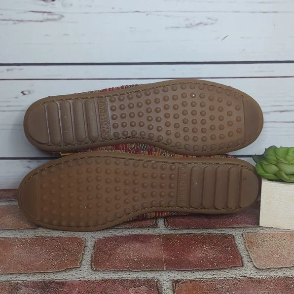 Minnetonka Baja Tapestry Southwestern‎ Boho Slip On Loafer Moccasin Women's 6.5 - Picture 12 of 16